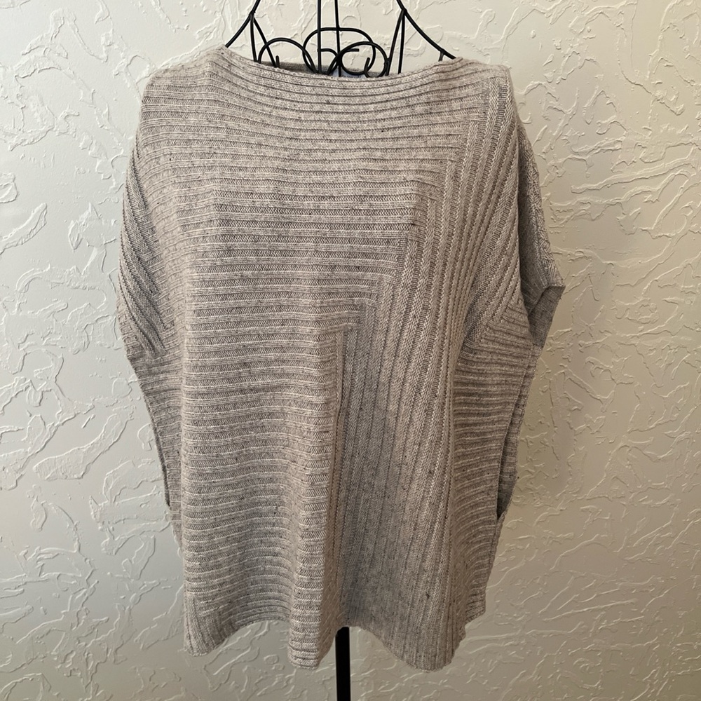 J. Jill Pure Jill Poncho in Oatmeal